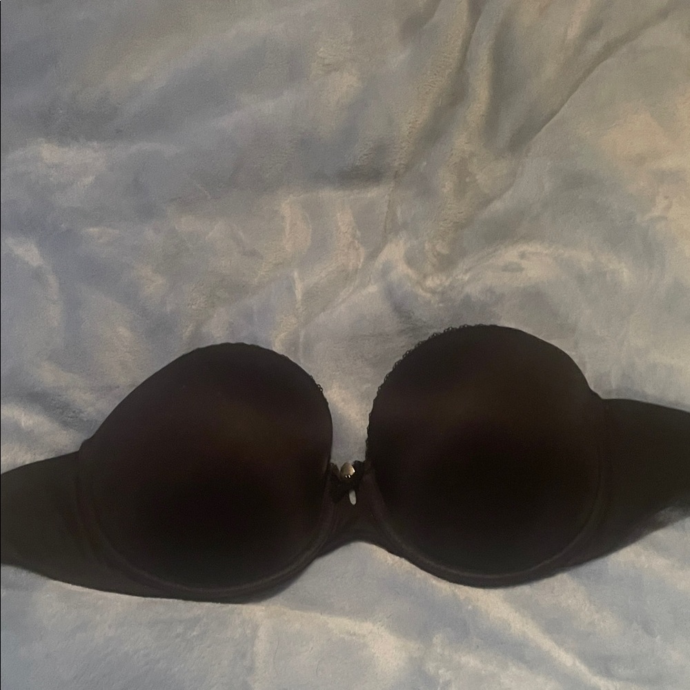 Victoria's Secret Black Strapless Bra